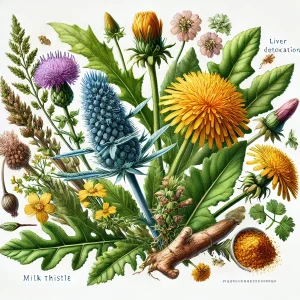بهترین گیاهان برای پاکسازی کبد چرب 